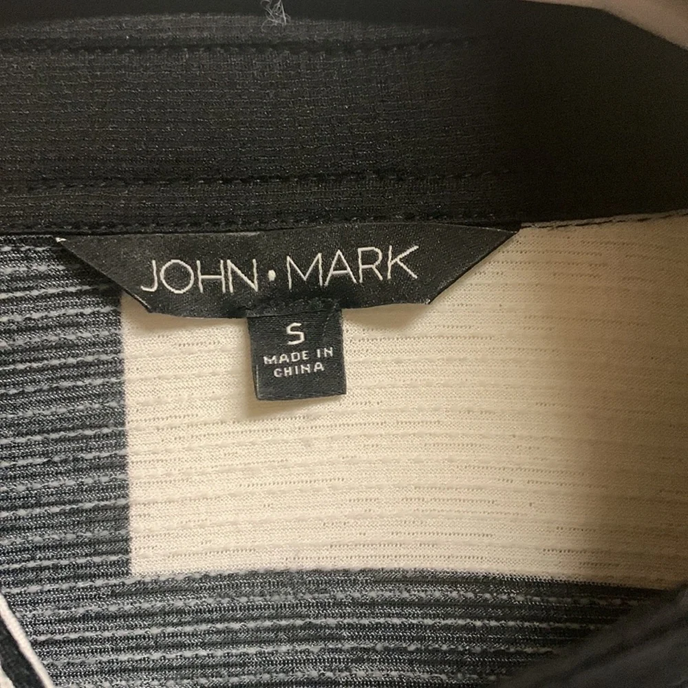 John Mark Black/white Top - Picture 2 of 5